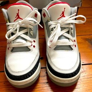 Air Jordan 3 OG Fire Red 2006 RELEASE